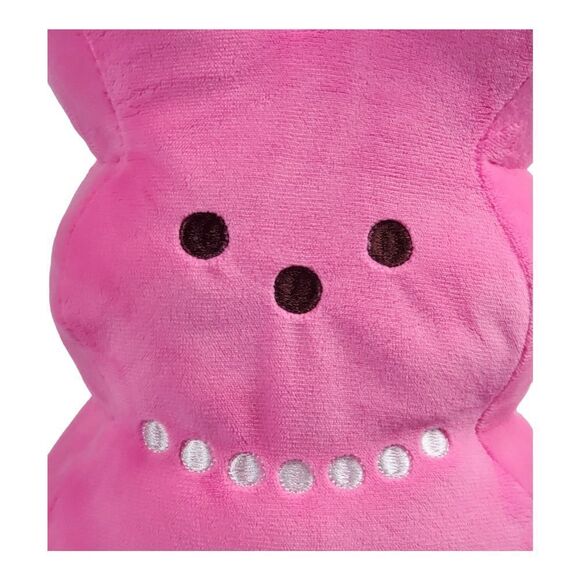 Peeps Ballet Bunny Plush Pink w/Tutu Necklace Easter Spring Stuffed Animal - Picture 2 of 9